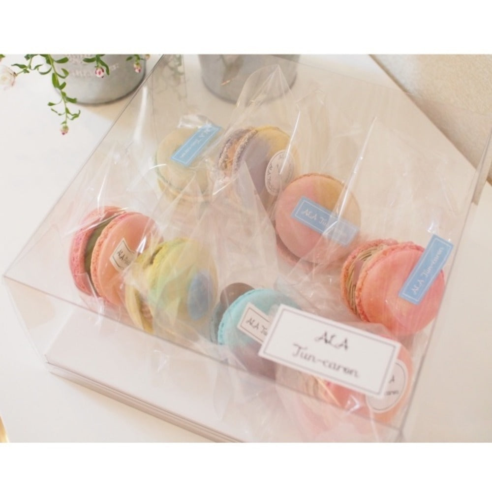 クリアカップケーキ4個用箱(10個入)