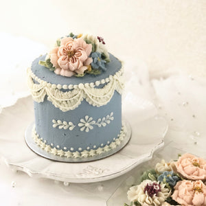 餡クリームフラワー③デコレーションケーキ