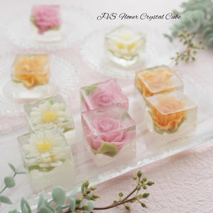 フラワークリスタルキューブ(お花の錦玉かん)