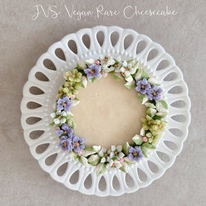 植物性の素材だけで作る、夢の『ヴィーガンレアチーズケーキ』