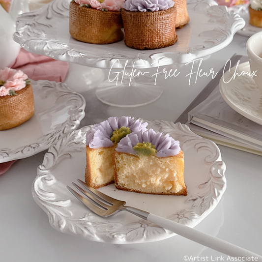 大反響！ 「米粉フラワーシュー」が、全国の教室で人気急上昇中