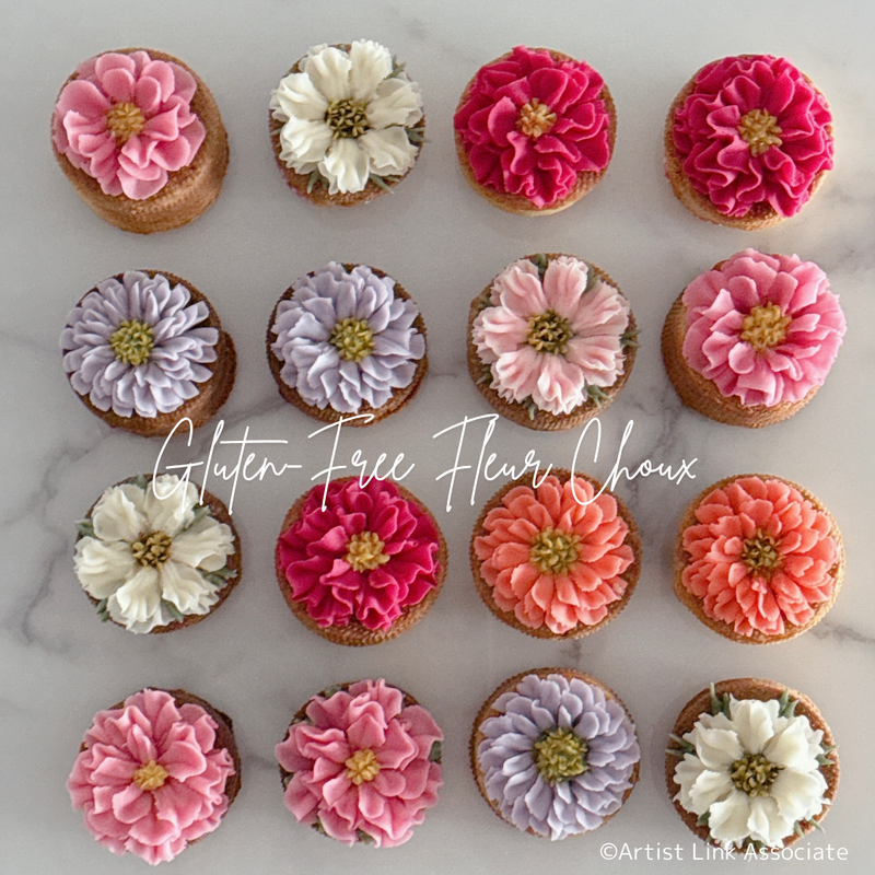 米粉フラワーシュー