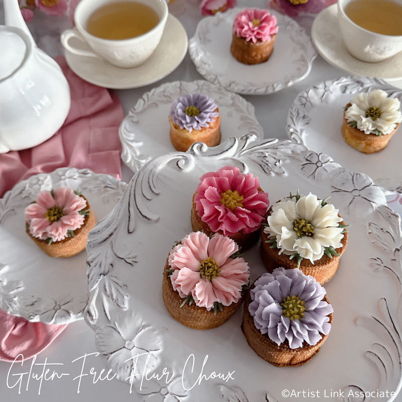 米粉フラワーシュー