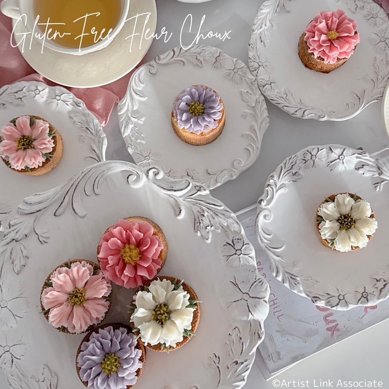 米粉フラワーシュー