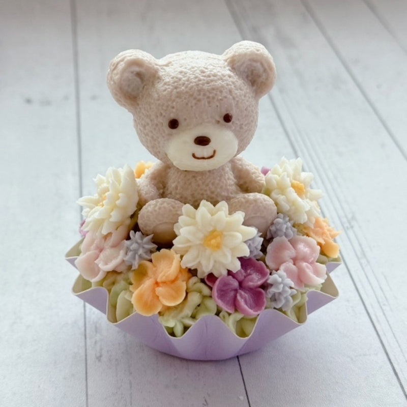 テディベアチーズカップケーキ