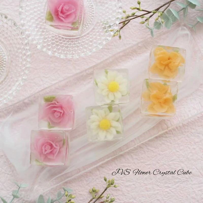 フラワークリスタルキューブ（お花の錦玉かん）