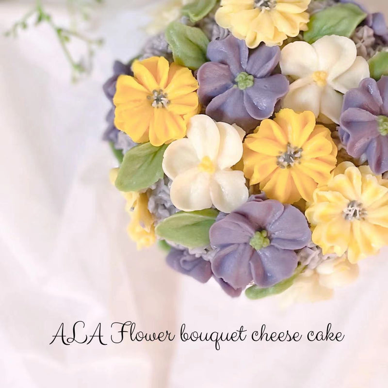フラワーブーケチーズケーキ