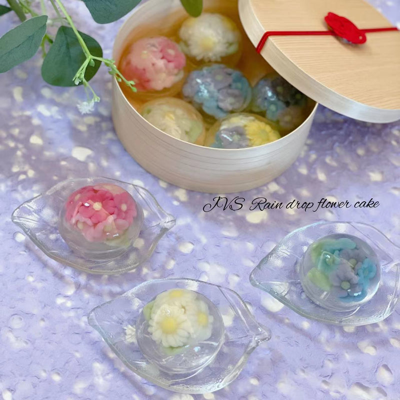 レインドロップフラワーケーキ（お花の水信玄餅）